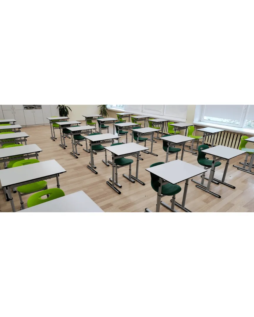 Reguliuojamo aukščio vienvietis stalas ATLANTIK - Pikade School